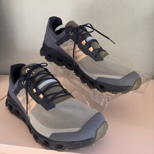 On Cloudvista Midnight Olive Men's Sneakers Size 12.5M Missiongrip EUC!